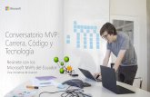 Conversatorio MVP: Carrera, Código y Tecnología