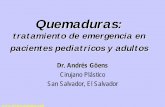 tratamiento de emergencia en pacientes pediatricos y adultos