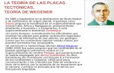 LA TEORÍA DE LAS PLACAS TECTÓNICAS. TEORÍA DE WEGENER