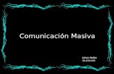 Comunicación masiva