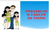 Prevencion del cancer de mama