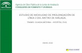 Presentación Estudio Movilidad Ampliación L2 Metro de Málaga