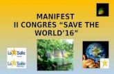 2016 Nov Manifest Congrés Medi Ambient
