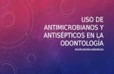 Uso de antimicrobianos y antisépticos en la odontología