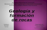 Geología y formación de rocas