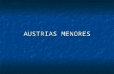 AUSTRIAS MENORES Historia de España