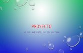 Informe del Proyecto Yo soy ambiente, yo soy cultura, Isabella Guerrero
