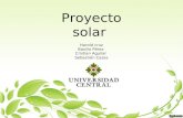 Proyecto solar 2016