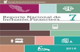 Reporte nacional de inclusión financiera 7