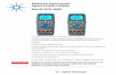 Guía de inicio rápido Multímetro digital portátil Agilent U1251A y ...