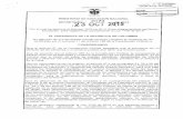 Decreto No. 2070 del 23 de octubre de 2015
