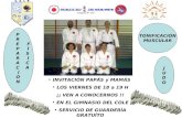 Invitación judo adultos sanagustin