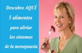 Alimentos recomendados durante la menopausia en la mujer