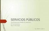 Servicios publicos present clase