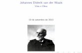 Johannes Diderik van der Waals - Vida e Obra