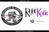 Charla de presentación de la Asociación de Robótica en el Robokode2015