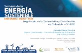 V-ELEC 01 Regulación de la Transmisión y Distribución en Colombia -OLADE