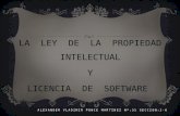 Propìedad intelectual y licencia de software