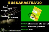Euskarastea'10 (aurkezpen modukoa)