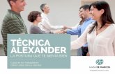 Técnica Alexander para Empresas y Profesionales. Cuida de tus trabajadores como cuidas de tus clientes.