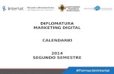 Calendario_Diplomatura en Marketing Digital Nicaragua - Semestre 2_2014