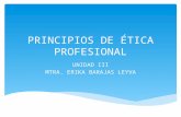 Unidad iii p. ética profesional