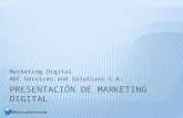 Presentación de Marketing Digital