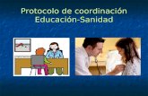 Protocolo de coordinación Educación-Sanidad