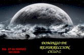 DOMINGO DE RESURRECCIÓN. CICLO C. DIA 27 DE MARZO DEL 2016. PPS