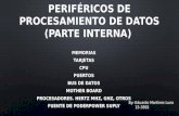 Periféricos de procesamiento de datos (parte interna y multimedia