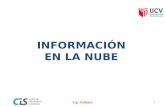 INFORMACIÓN DE LA NUBE