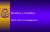 Tema 6, bio©tica y gen©tica
