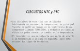 Circuitos ntc y ptc