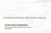 Overview of Agile & lean startup methodologies