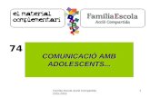 COMUNICACIÓ AMB ADOLESCENTS