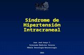 Sindrome de Hipertensión Intracraneal - Hidrocefalia