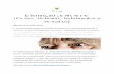 Enfermedad de Alzheimer (Causas, síntomas, tratamientos y remedios)