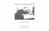 OBRA LITERARIA (1898-1924) Félix Lorenzo