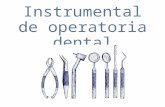 Instrumental de operatoria dental