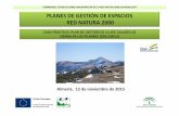 Planes de Gestión de espacios Red Natura 2000. Caso práctico: Plan de Gestión de la ZEC Calares de la Sierra de Los Filabres
