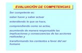 Evaluación por Competencias en las Escuelas ccesa007