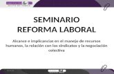 Reforma Laboral en Chile - Grupo Boletín del Trabajo
