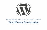 Presentación WordPress Pontevedra
