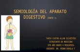 Semiología del aparato digestivo
