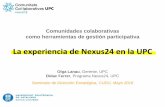 Nexus24 2016 comunidades colaborativas como herramientas de gestión participativa