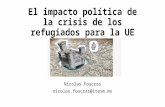 El impacto política y social de la crisis de refugiados