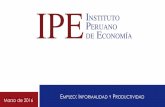 Ipe informa 7   empleo-informalidad y productividad