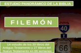 Estudio Panorámico de la Biblia: Filemon
