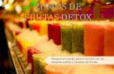 Zumos de frutas detox