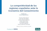 La competitividad de las regiones españolas ante la economía del conocimiento